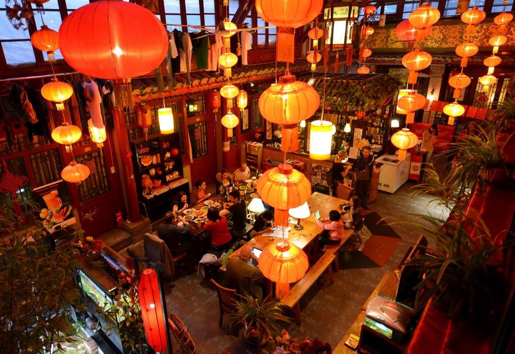 Red Lantern House Hostel Beijing Exterior foto